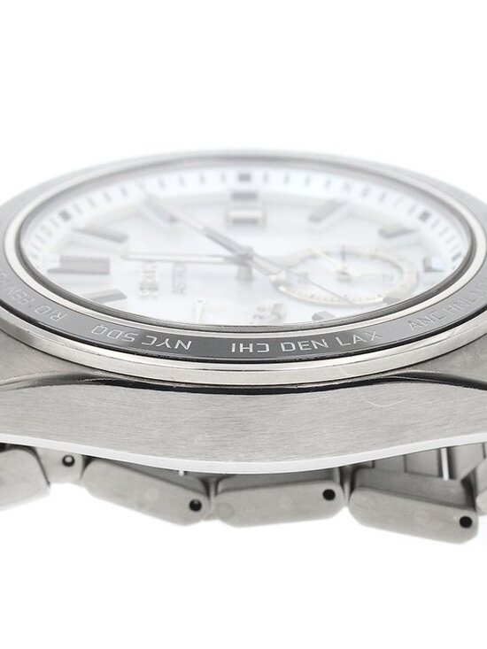SEIKO Astron Nexter SBXY049/8B63-0BD0 Day date Solar Powered Radio Men\'s _938978